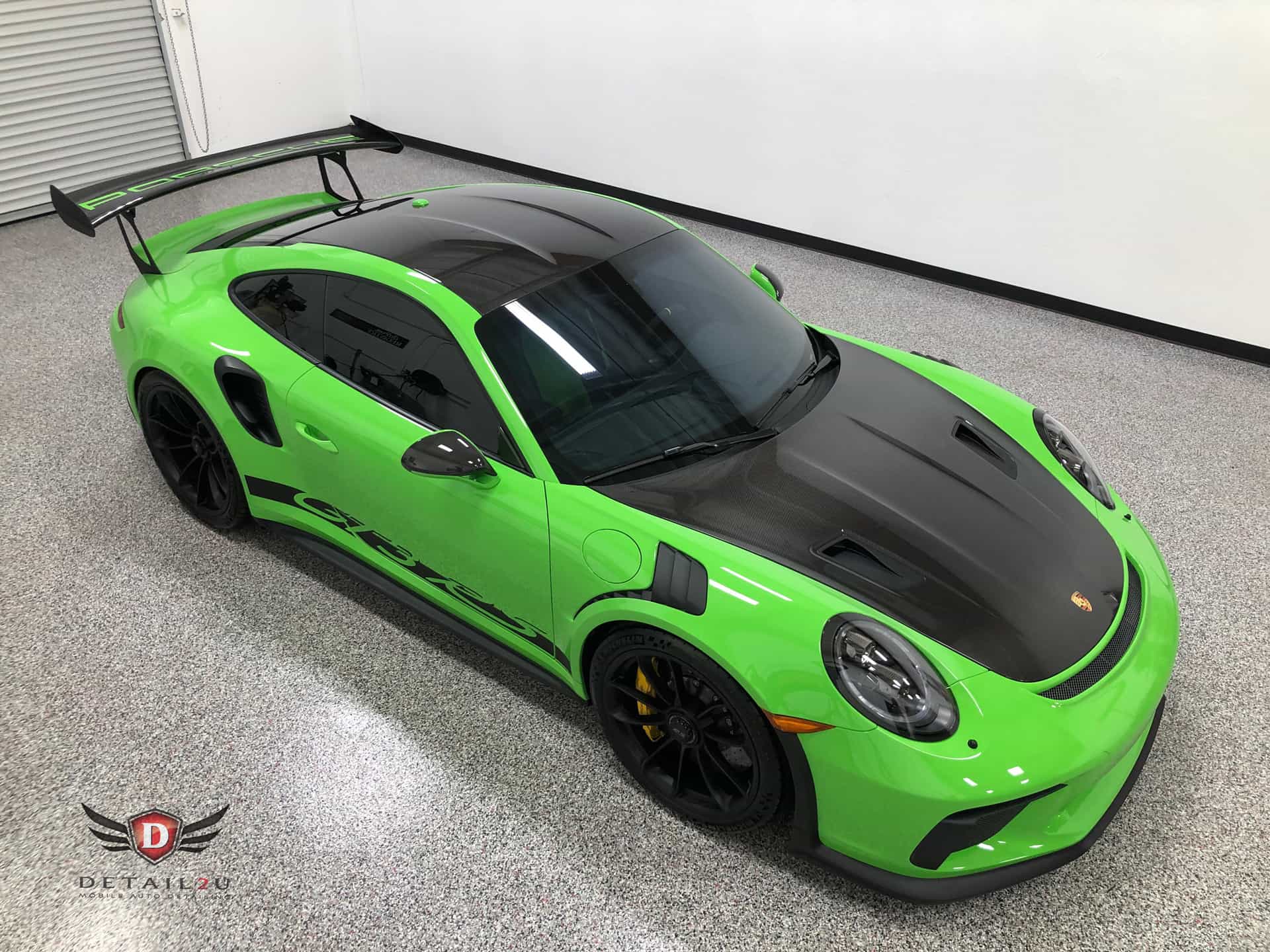 Race Porsche with paint protection film, ceramic coating and window tint by Detail 2 U - photo 3