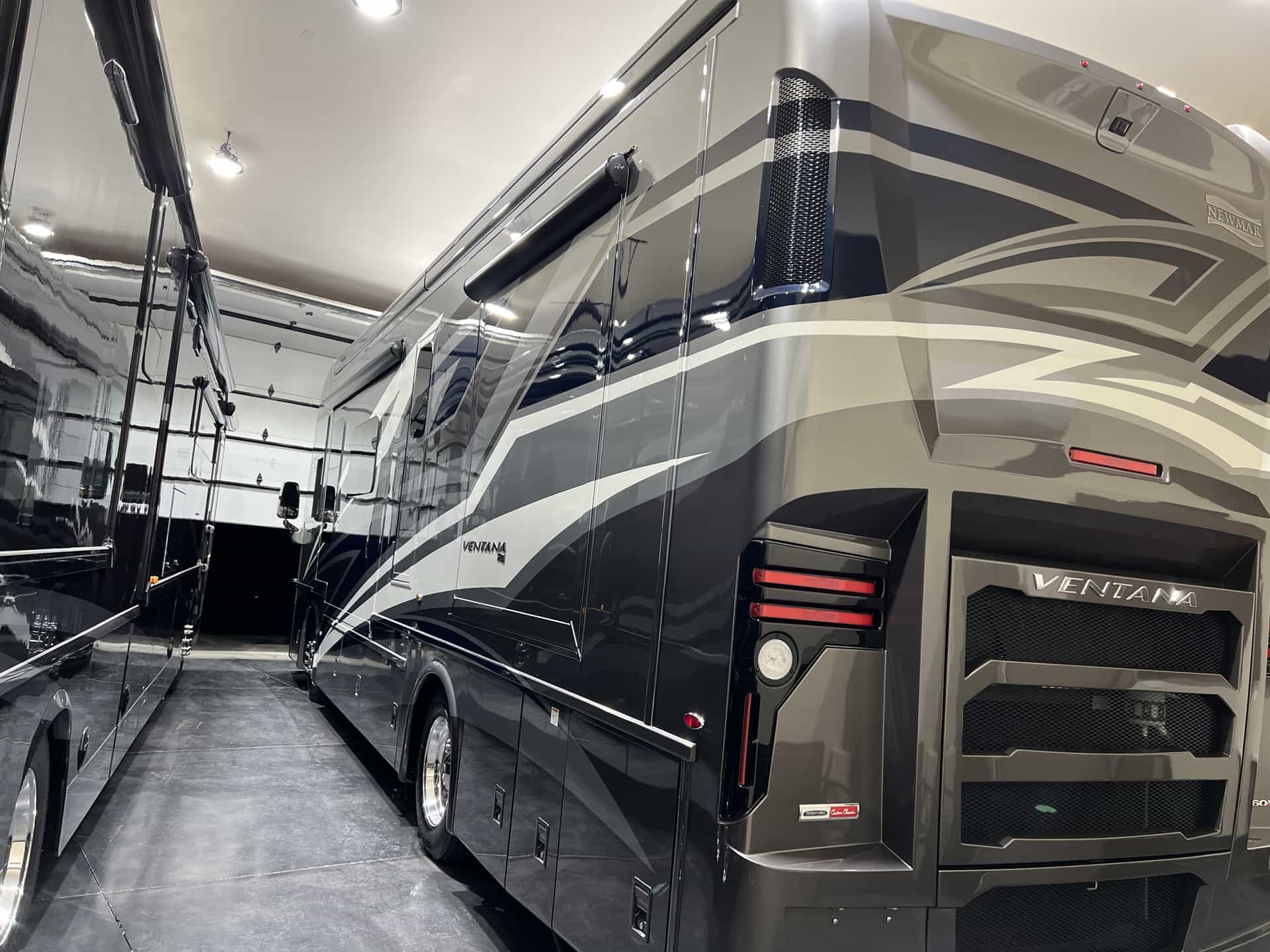 Grey RV with paint correction and ceramic coating by Detail 2 U in Rancho Cucamonga - photo 2
