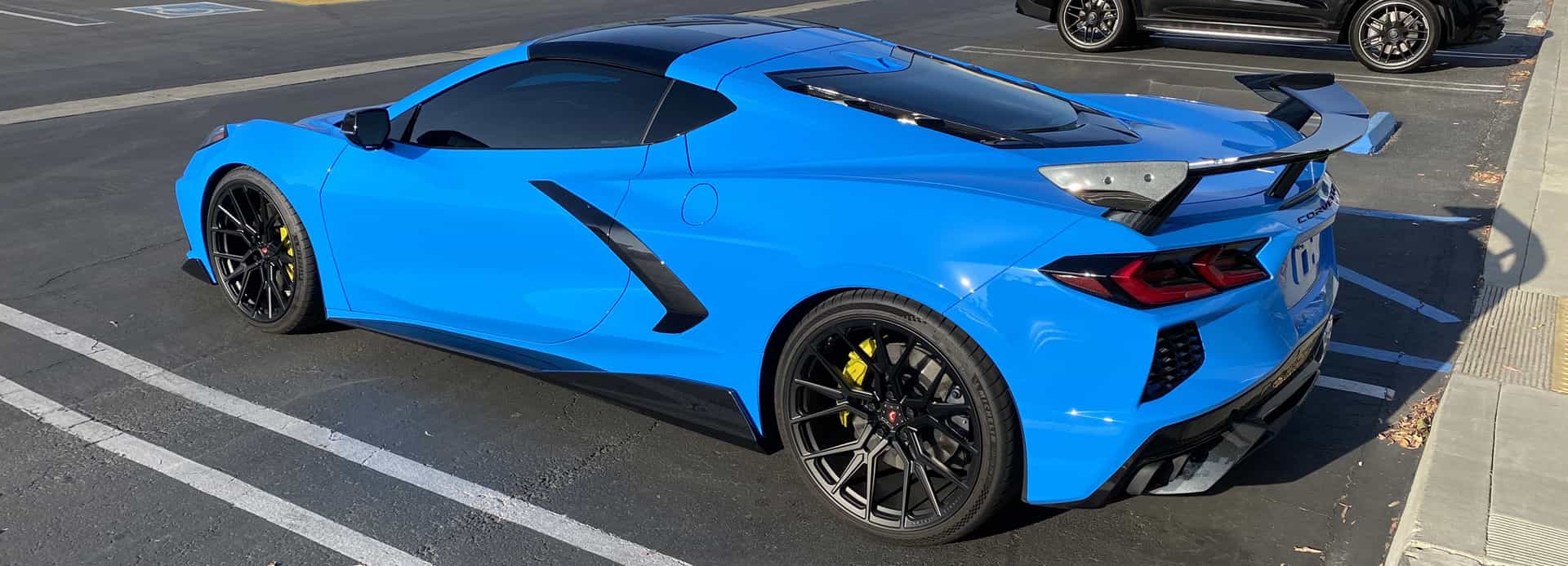 Blue Corvette detailed by Detail 2 U in Rancho Cucamonga - photo 1
