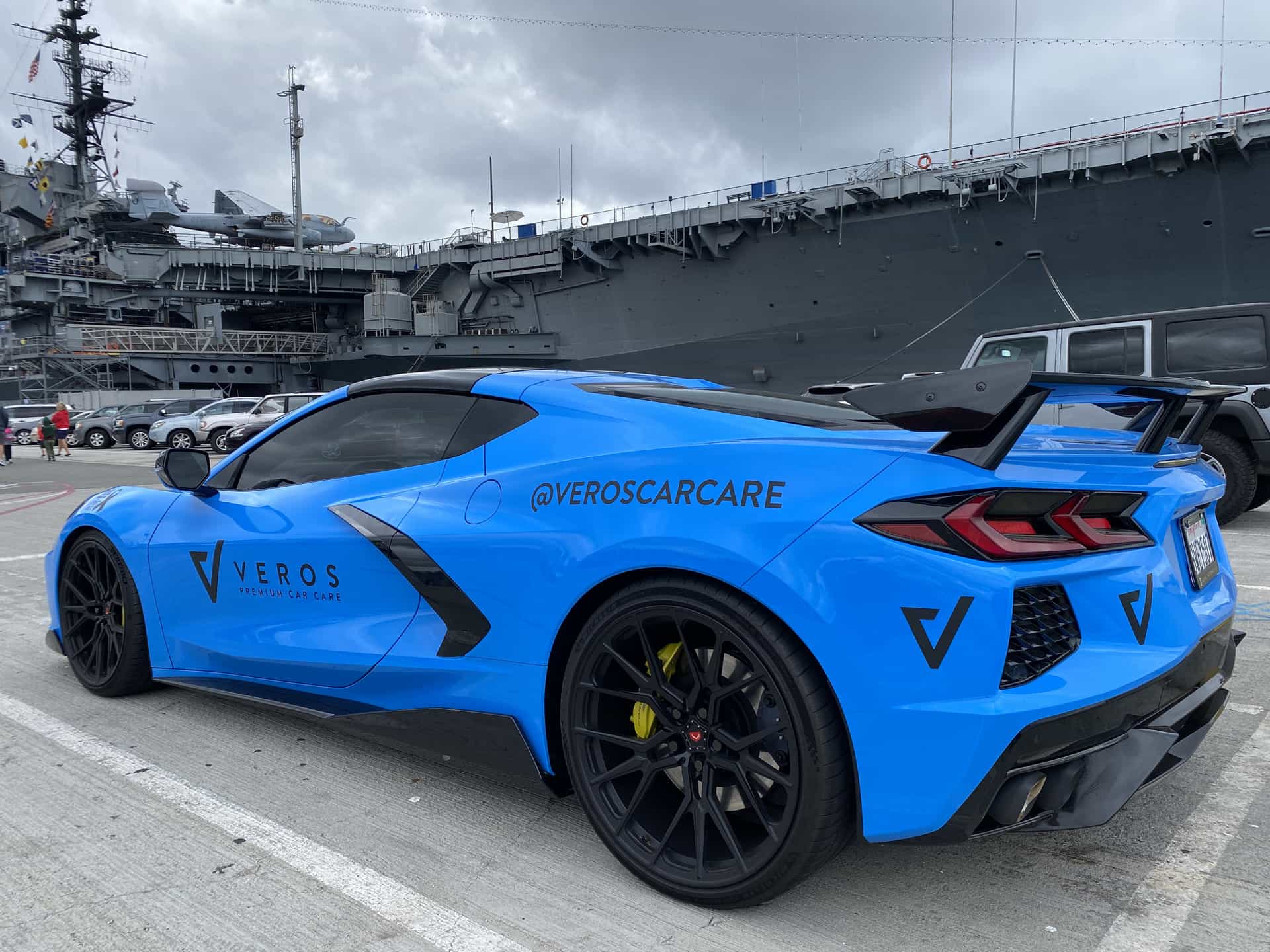 Blue Corvette detailed by Detail 2 U in Rancho Cucamonga - photo 3