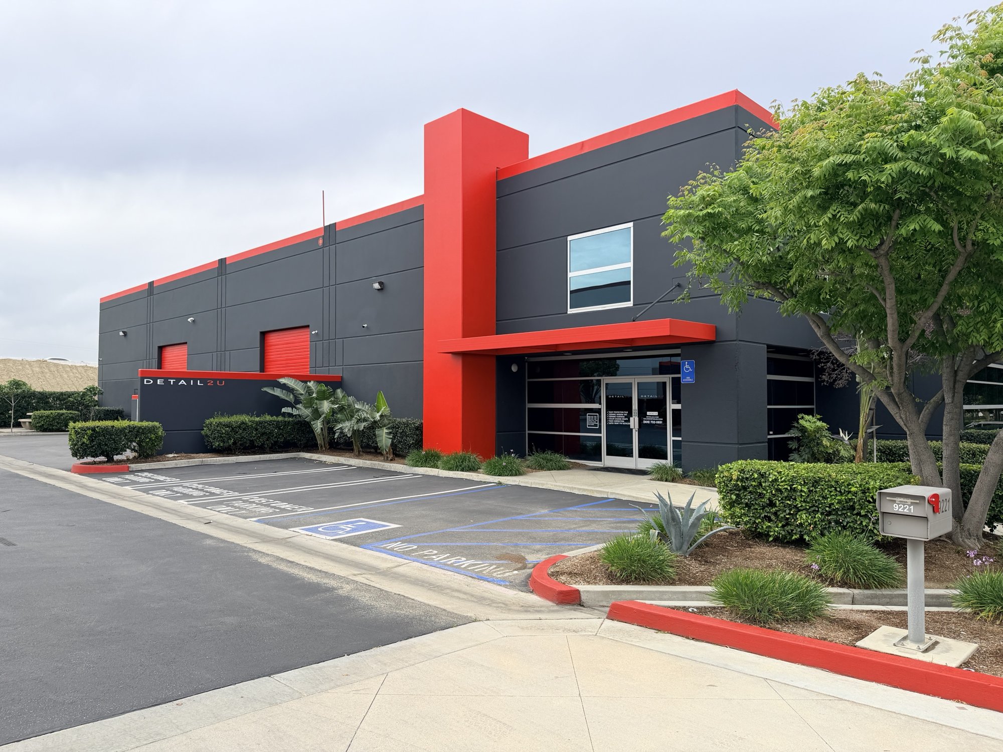 Detail 2 U's PPF, window tint and ceramic coating facility at 9221 Charles Smith Ave in Rancho Cucamonga