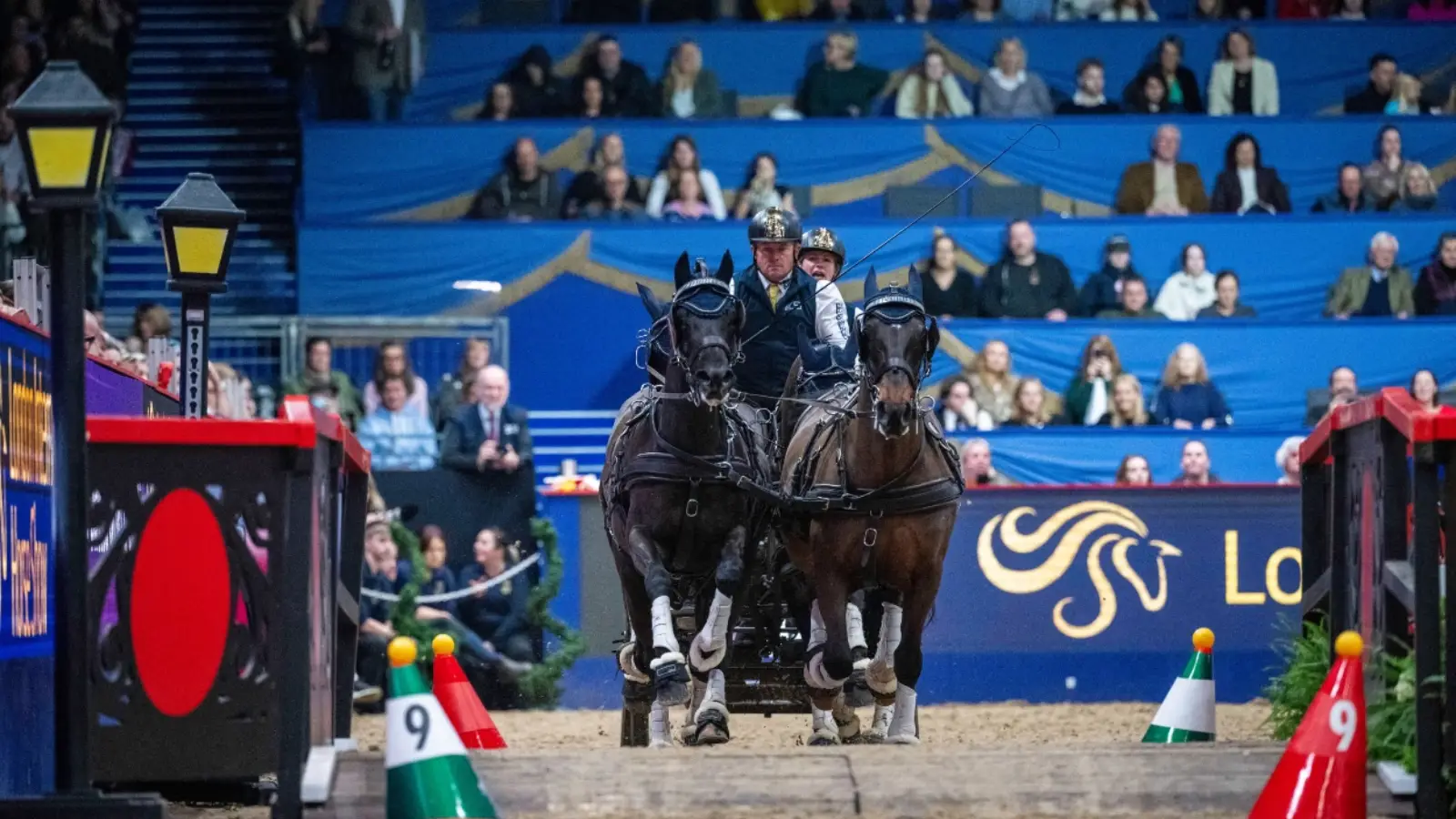 Boyd Exell bei der London International Horse Show