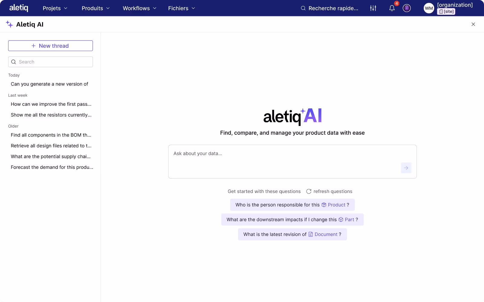 Aletiq ai - le premier plm propulsé par IA