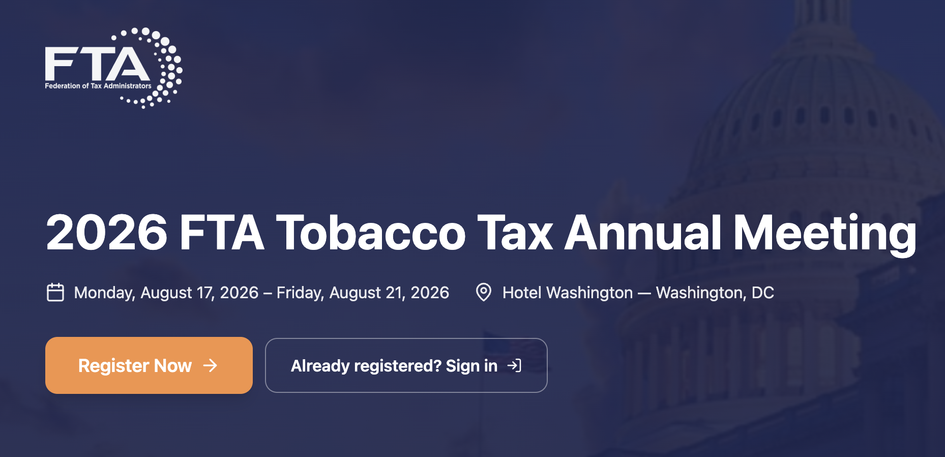 FTA Tobacco Tax Annual Meeting