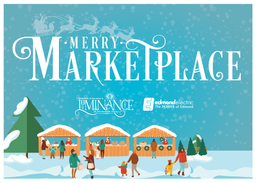 Merry Marketplace event infographic
