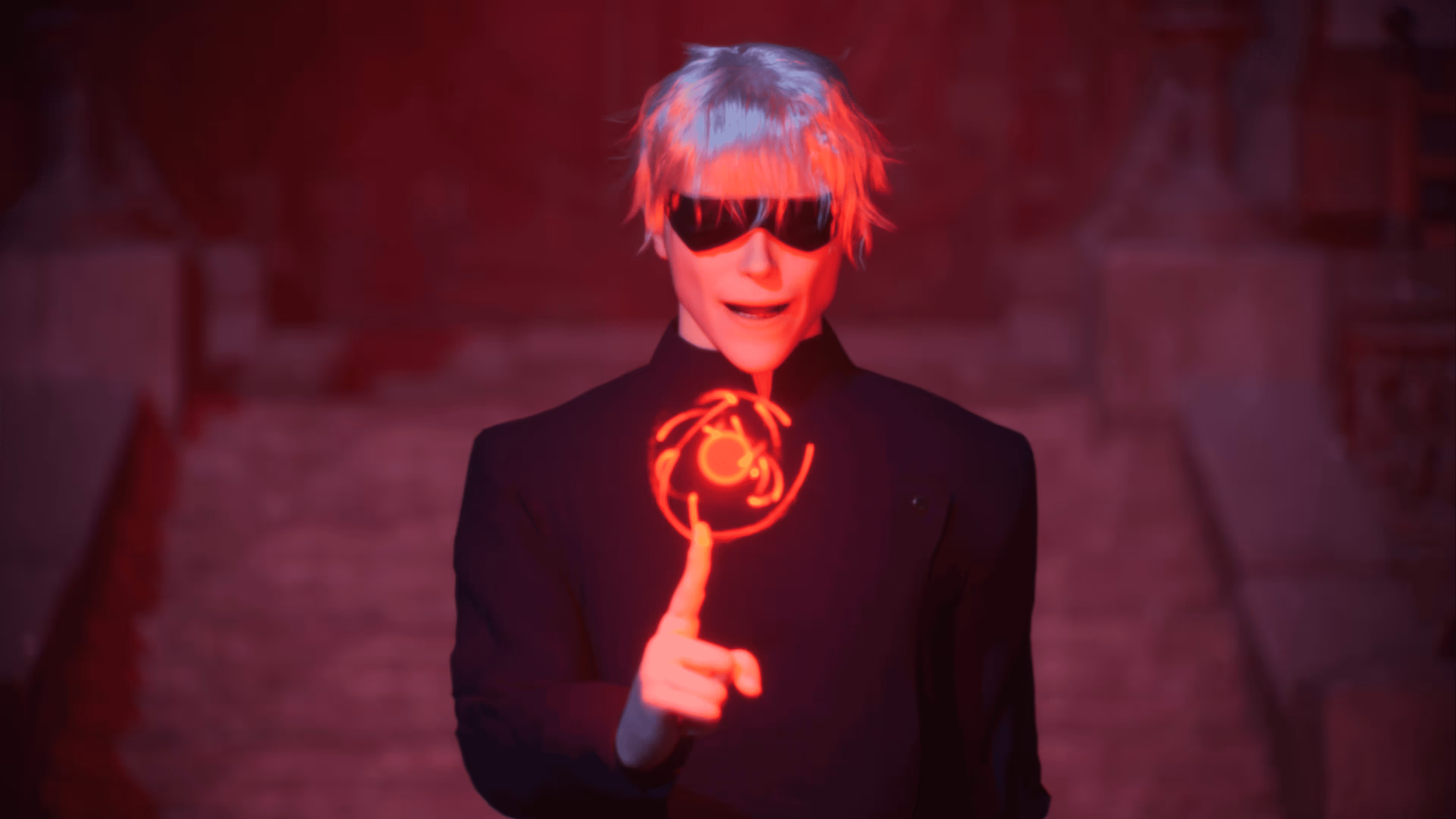 The CGI Version of the Anime Character Gojo Satoru