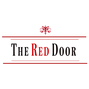 The Red Door grayscale logo
