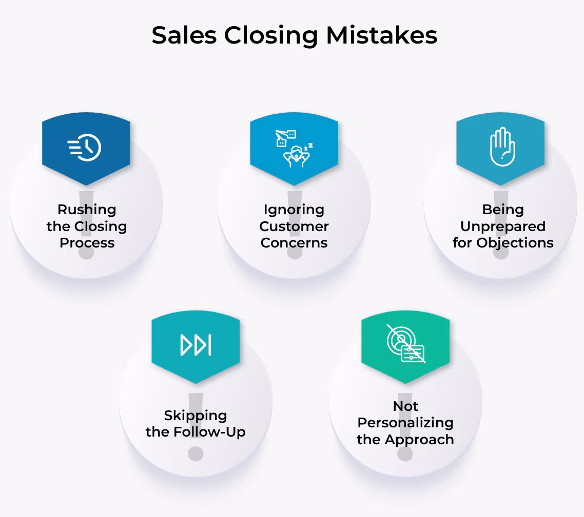 What Sales Closing Mistakes Should You Avoid?