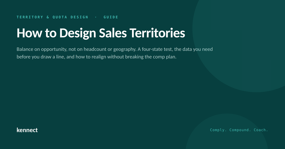 How to Design Sales Territories