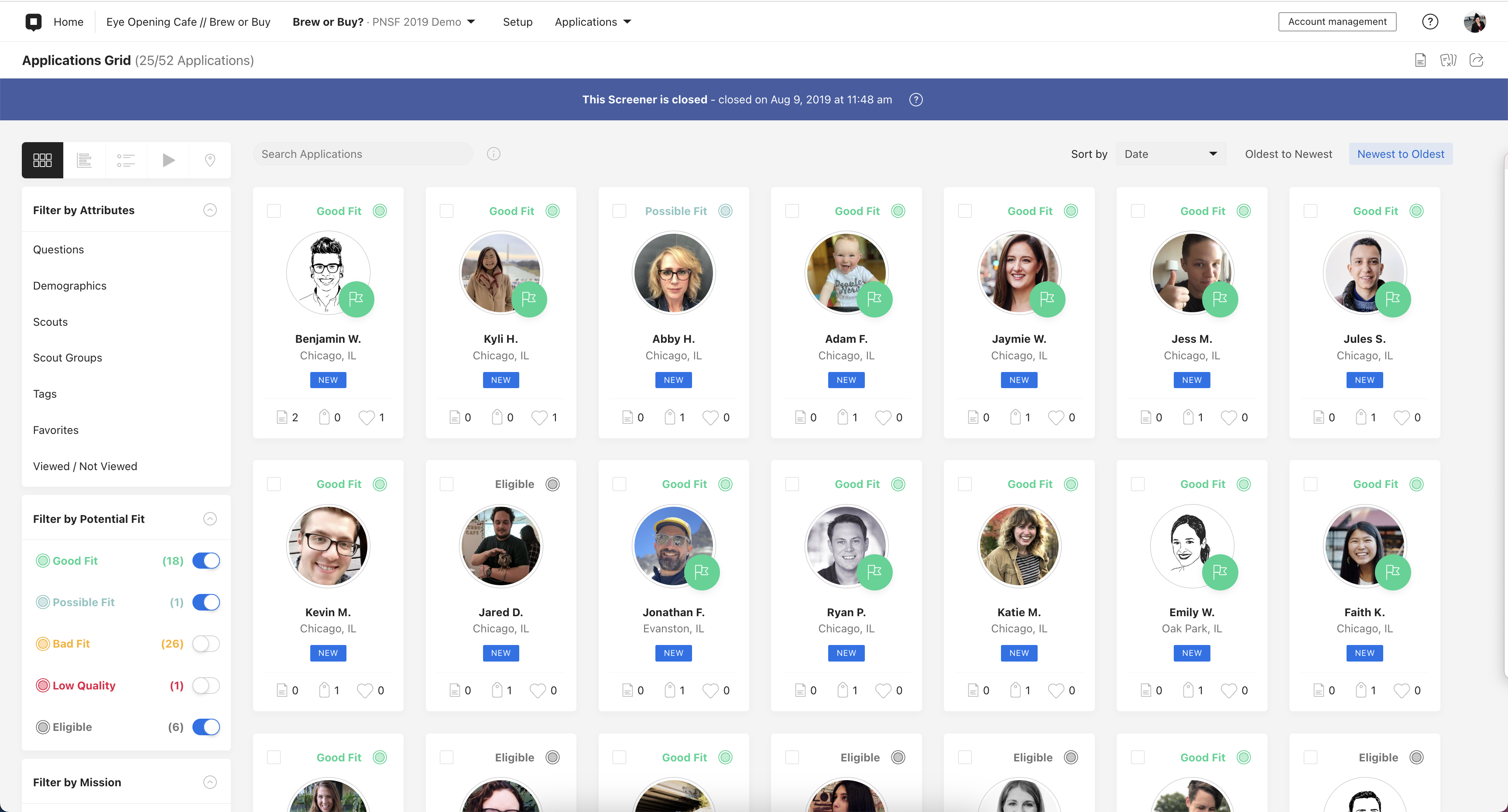 dscout analysis view showing video responses, transcript excerpts and tagged themes