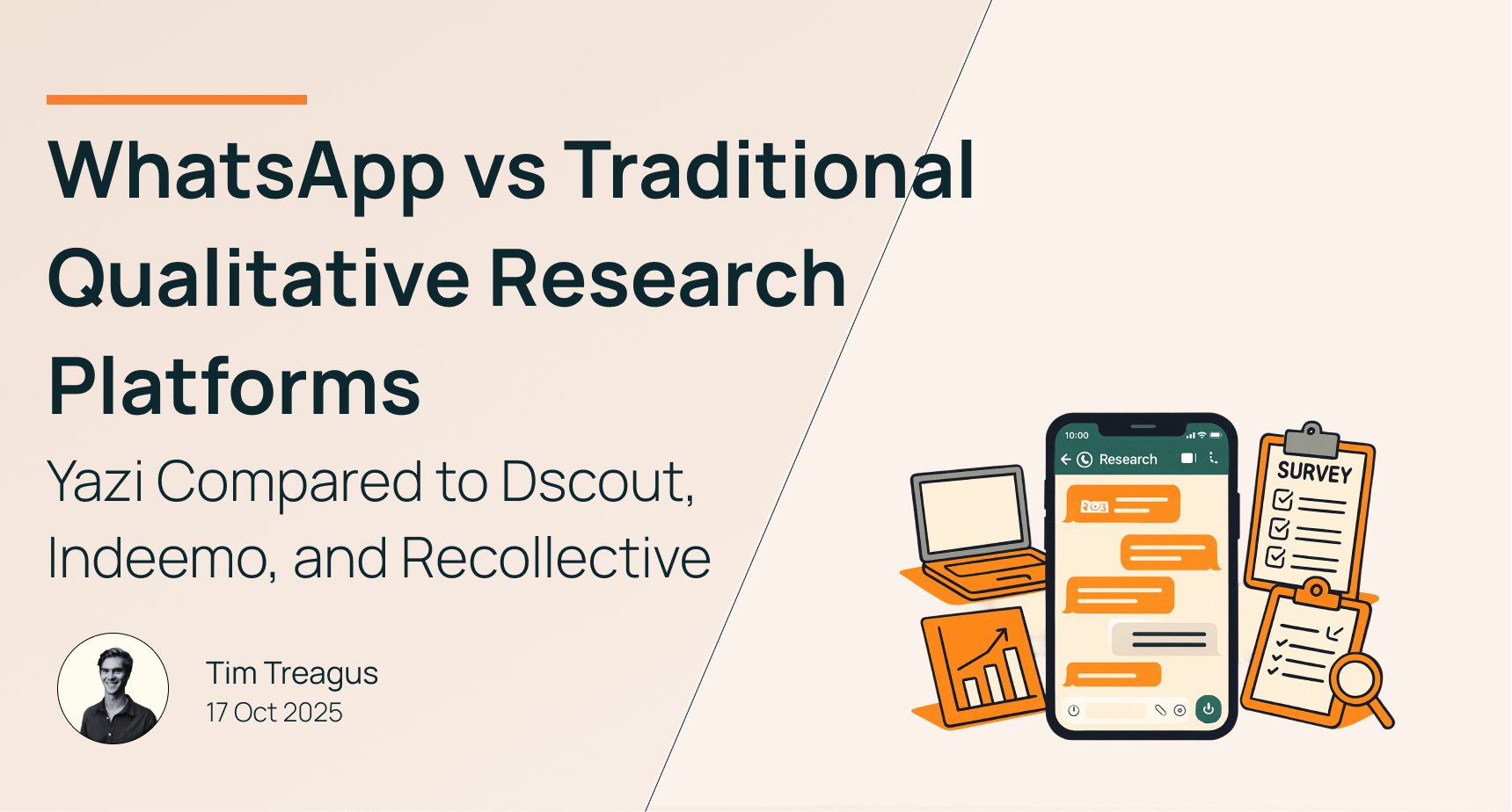 Yazi vs Dscout, Recollective & Indeemo: WhatsApp-Based Research vs Traditional Platforms