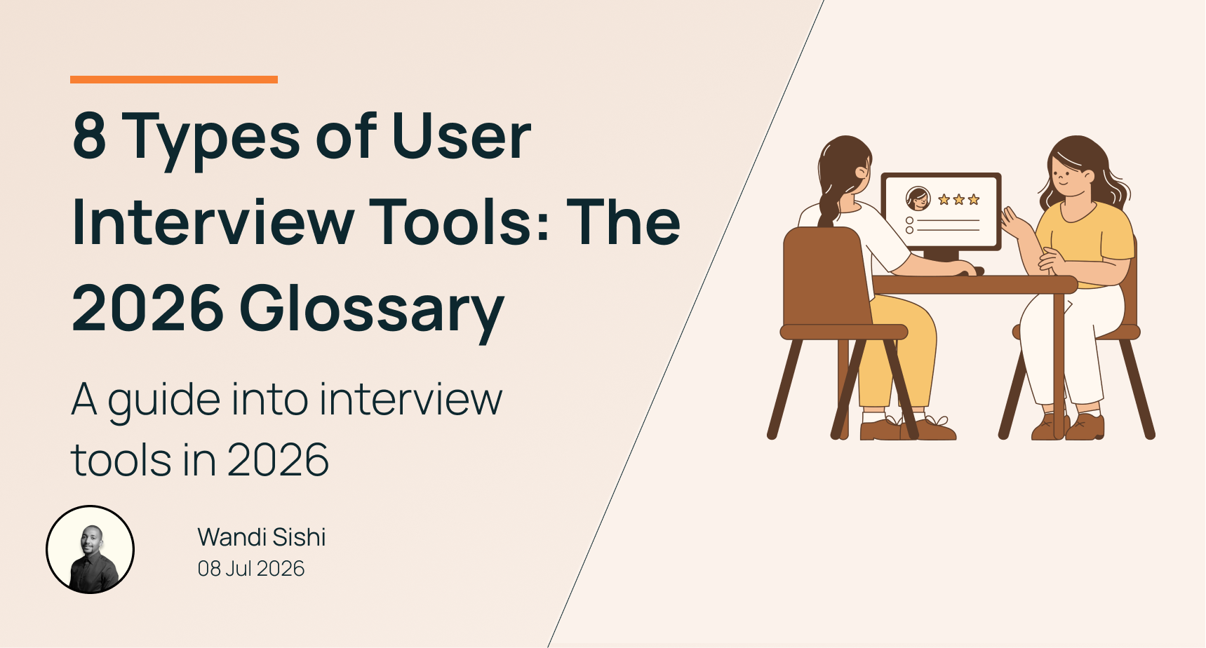 User interview tools compared: 8 categories from AI-moderated platforms to recruitment panels, with feature checklists and 2026 pricing benchmarks.