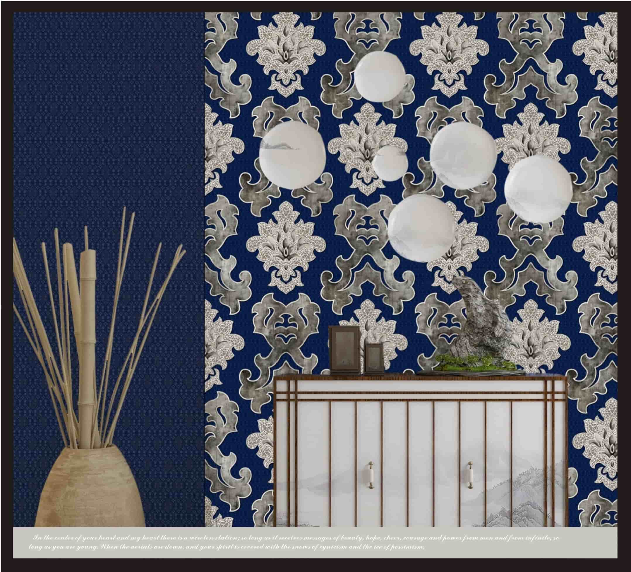 Wall covering design pattern
