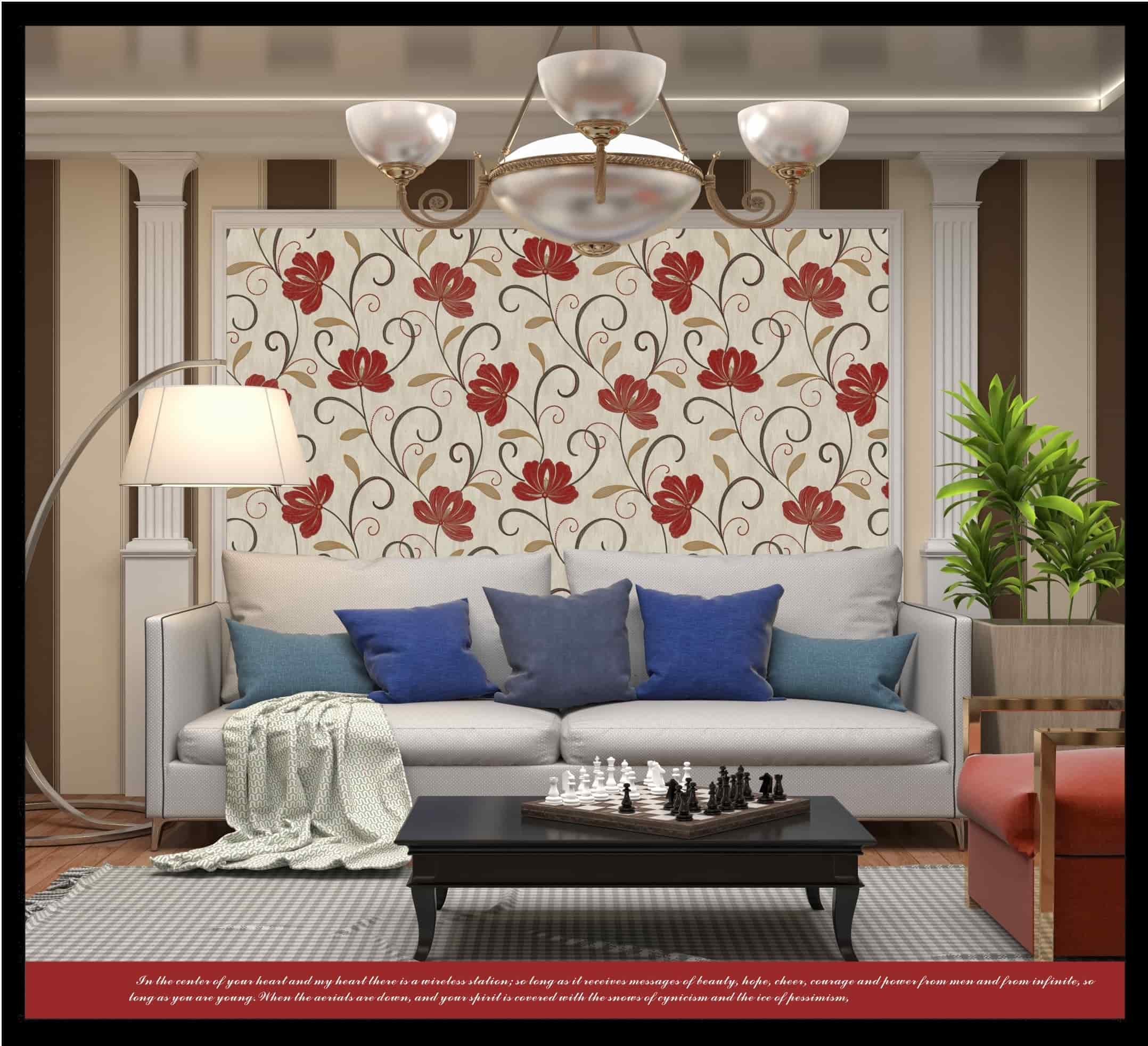 Wall covering design pattern
