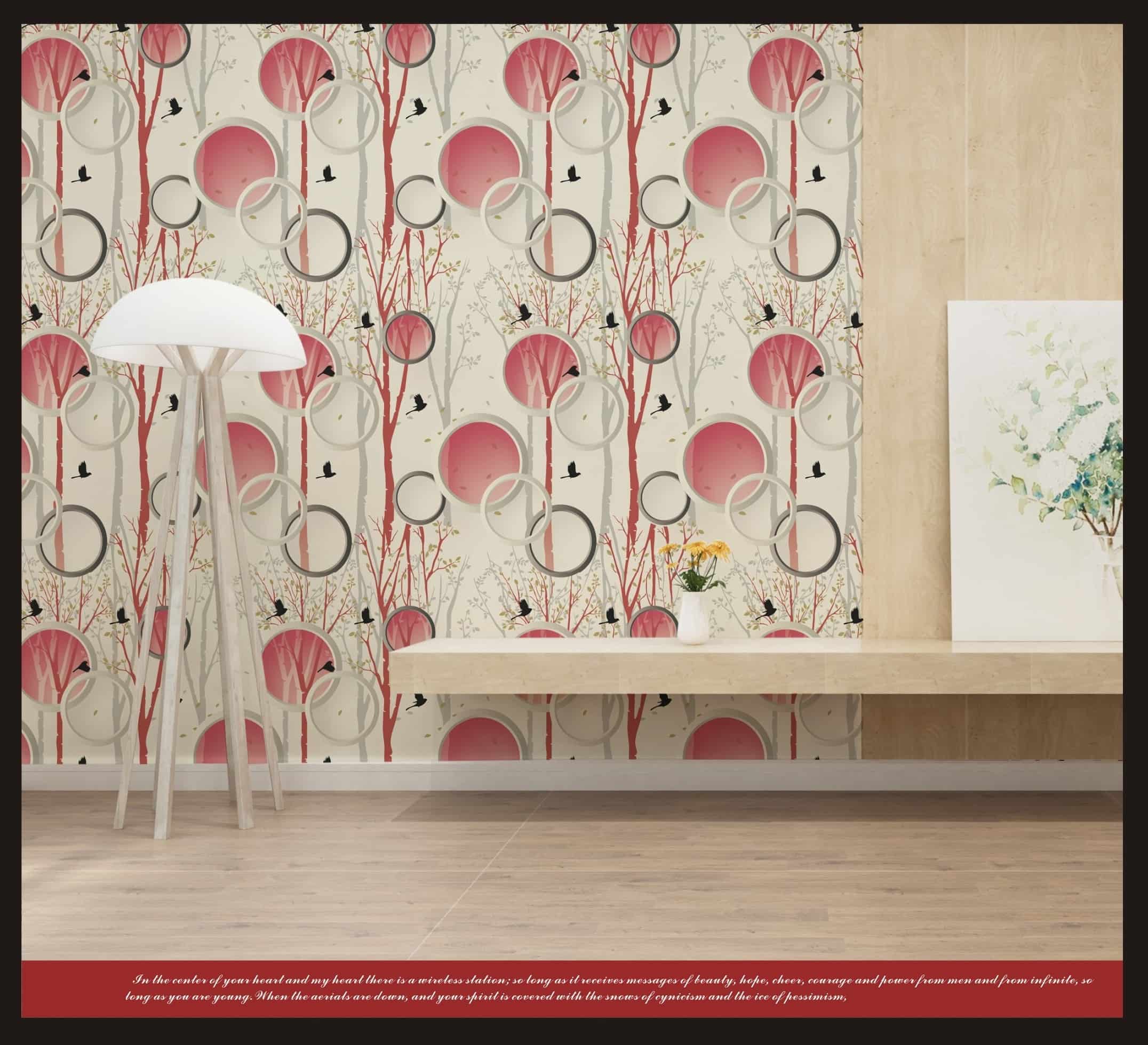 Wall covering design pattern