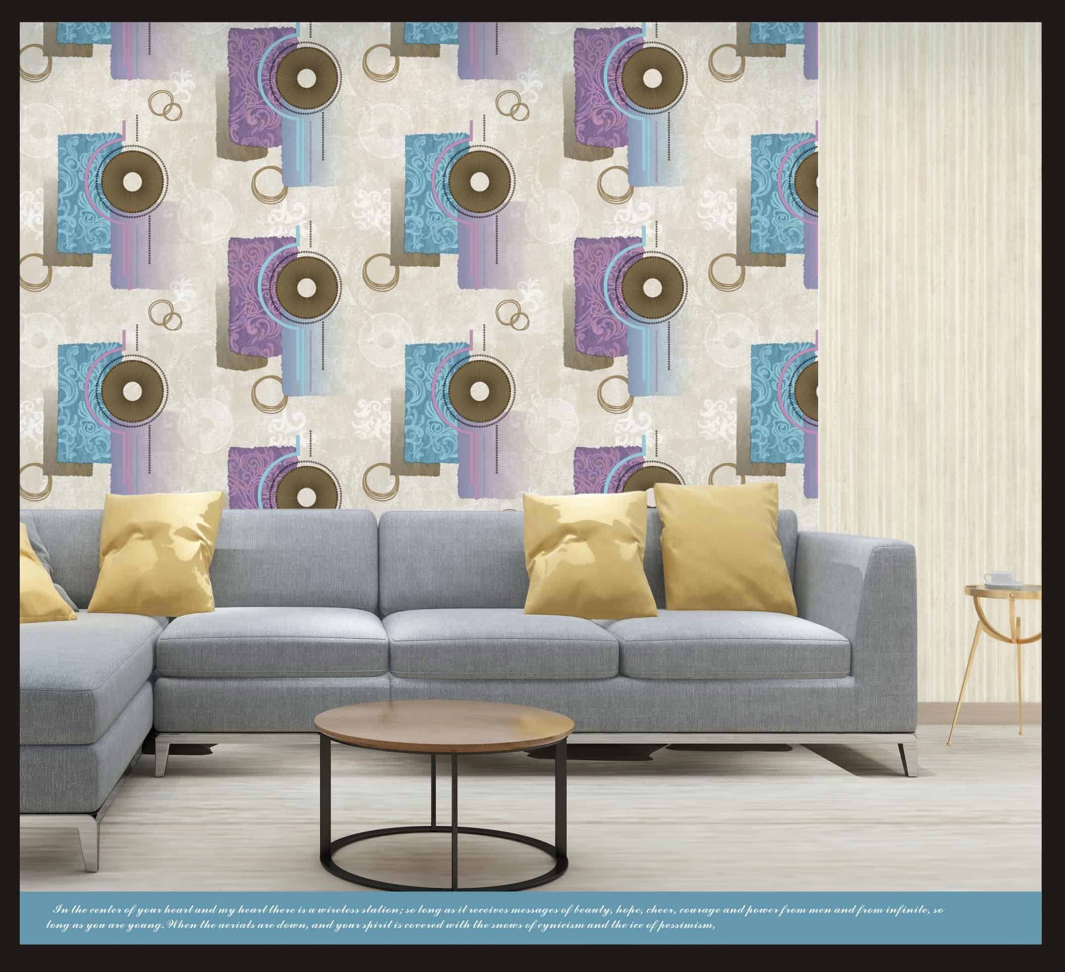 Wall covering design pattern