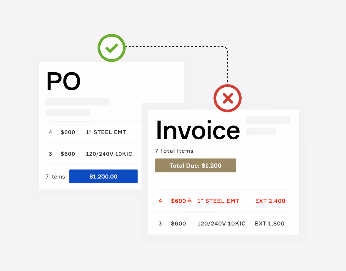 Checking invoices against POs used to take a whole afternoon. With Kojo, it’s automatic.