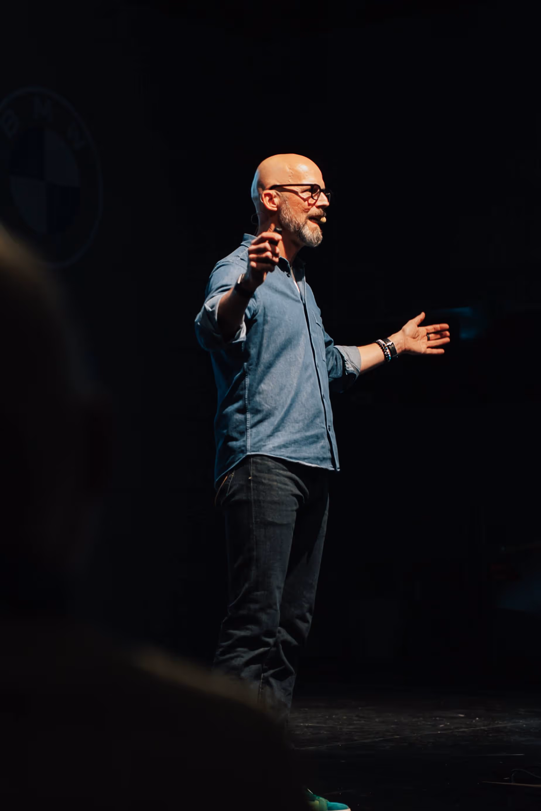 Peter Sorgenfrei speaking