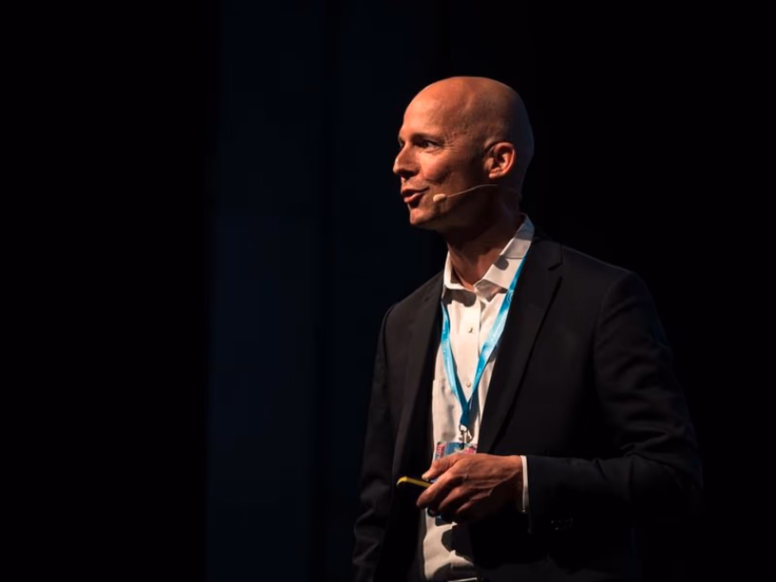 Peter Sorgenfrei speaking