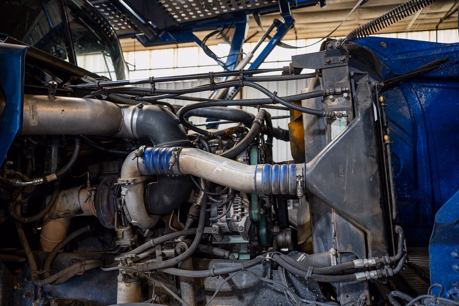Mechanic performing DOT Inspections in Colorado at Schroeder Truck Repair