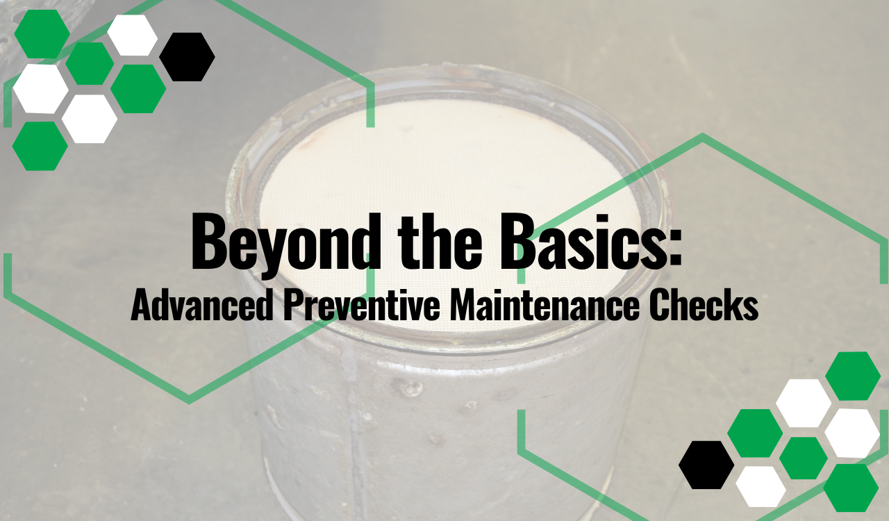 diesel mechanic Denver performing DPF cleaning on semi truck