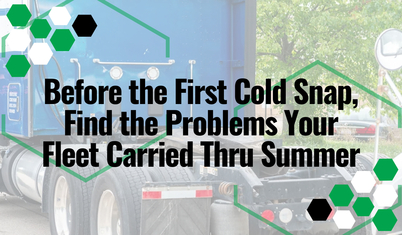 Semi truck repair winter prep
