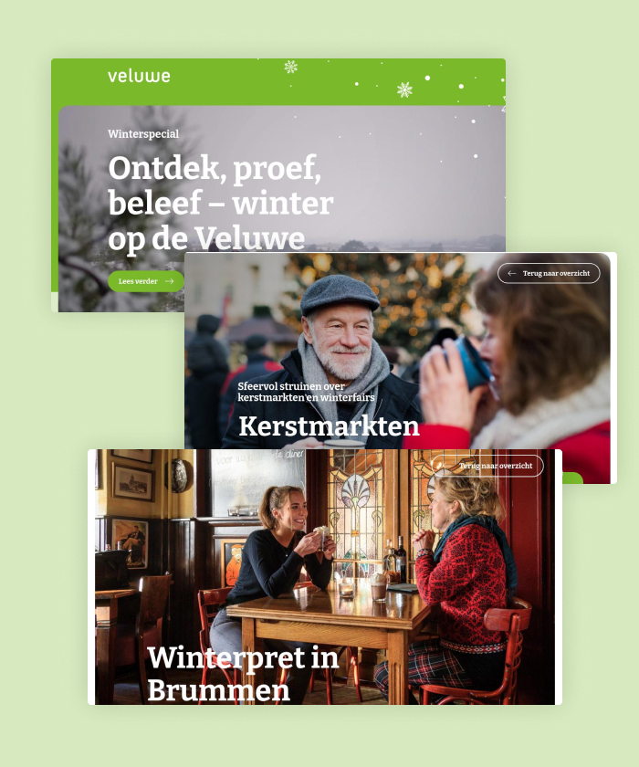 This magazine is a guide full of winter events and experiences in the Veluwe region in 2025.