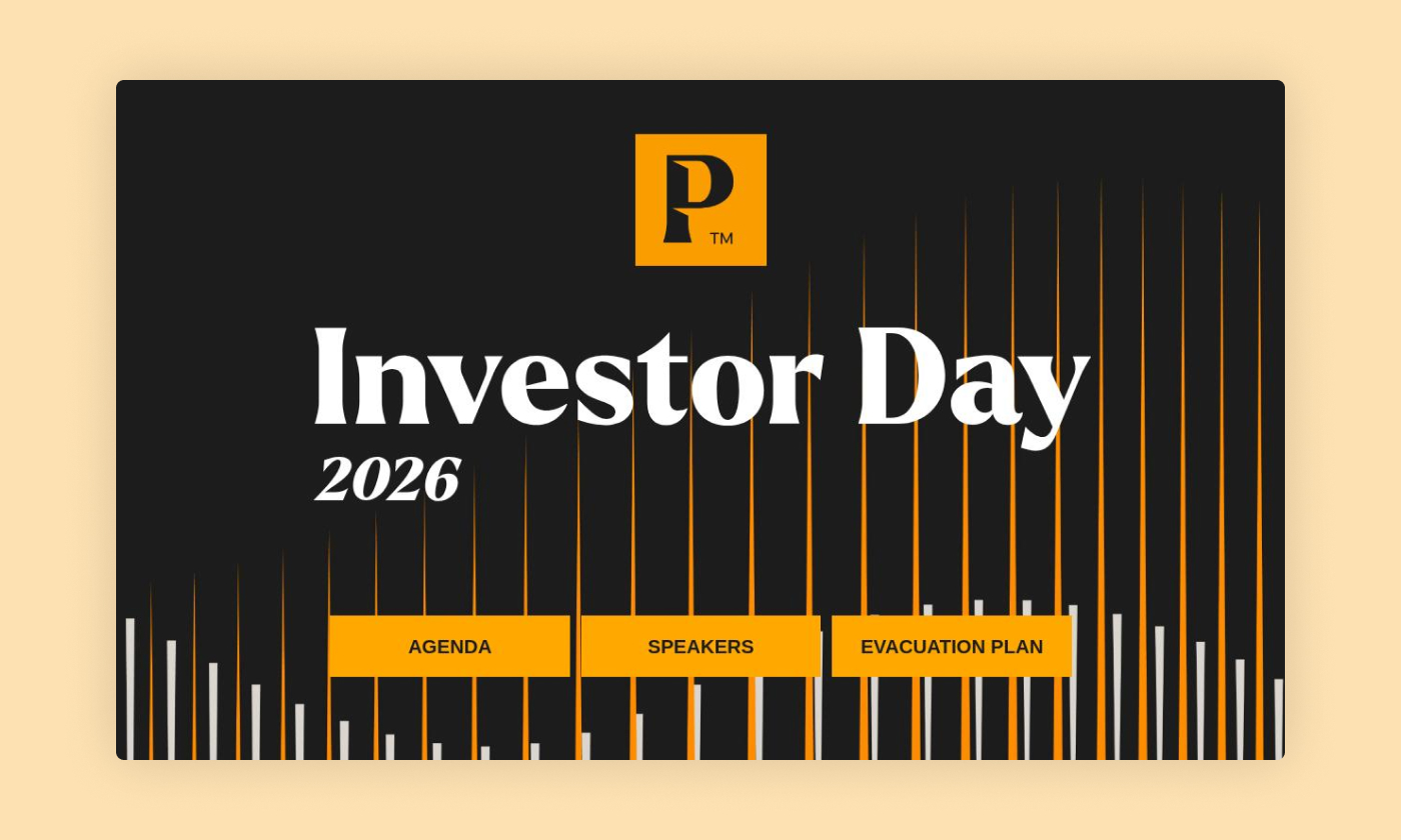 This page details the 2026 Investor Day schedule, featuring expert panels on market trends, fund performance, and strategic outlooks for the year ahead.