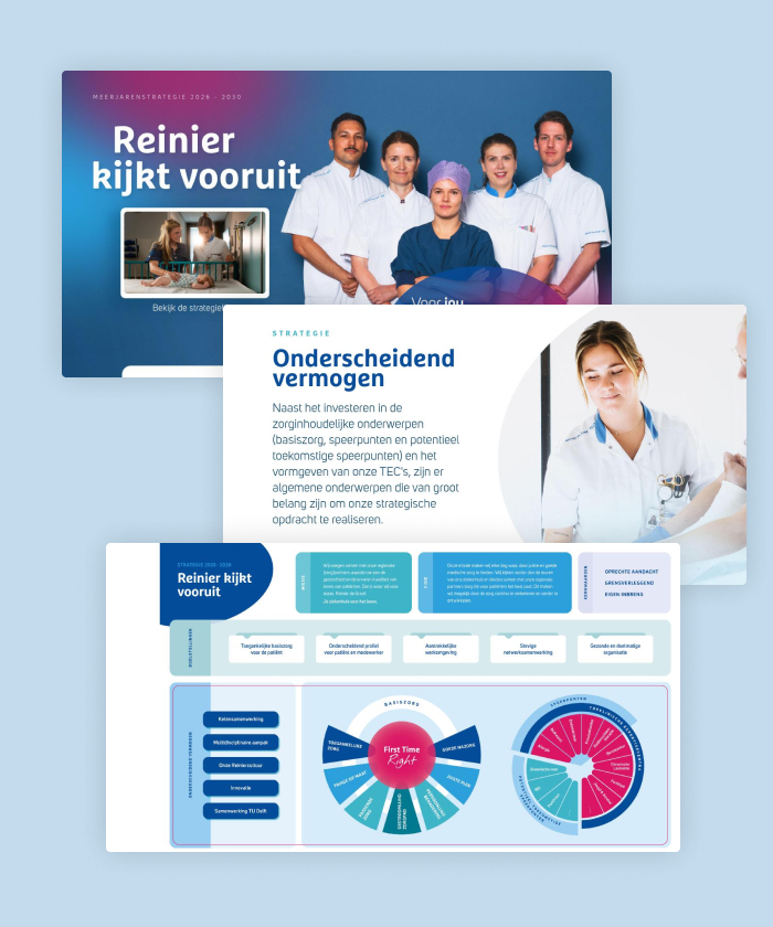 This publication showcases the hospital's future-focused vision, innovative healthcare projects, and strategic developments in patient care.
