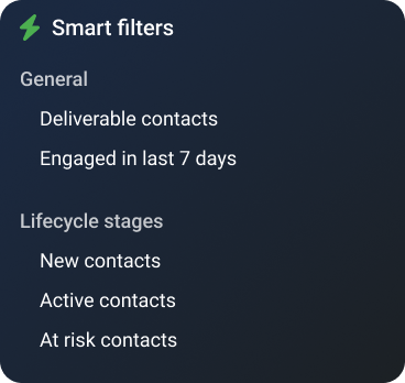 Smart Filter List