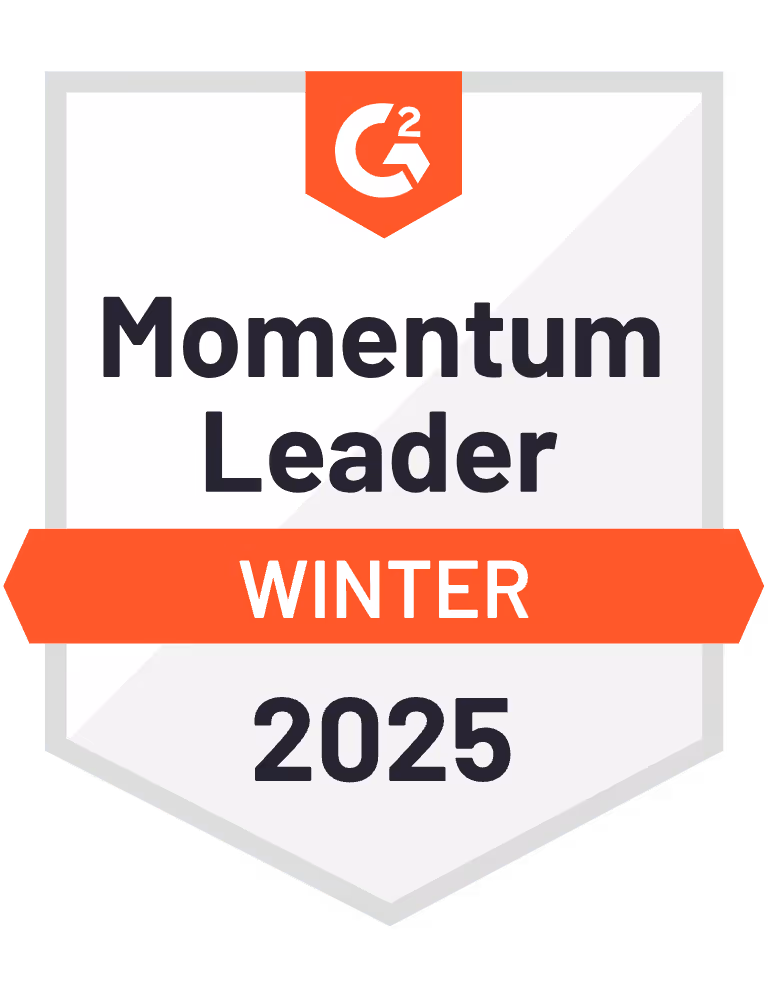 G2 Badge: Momentum Leader
