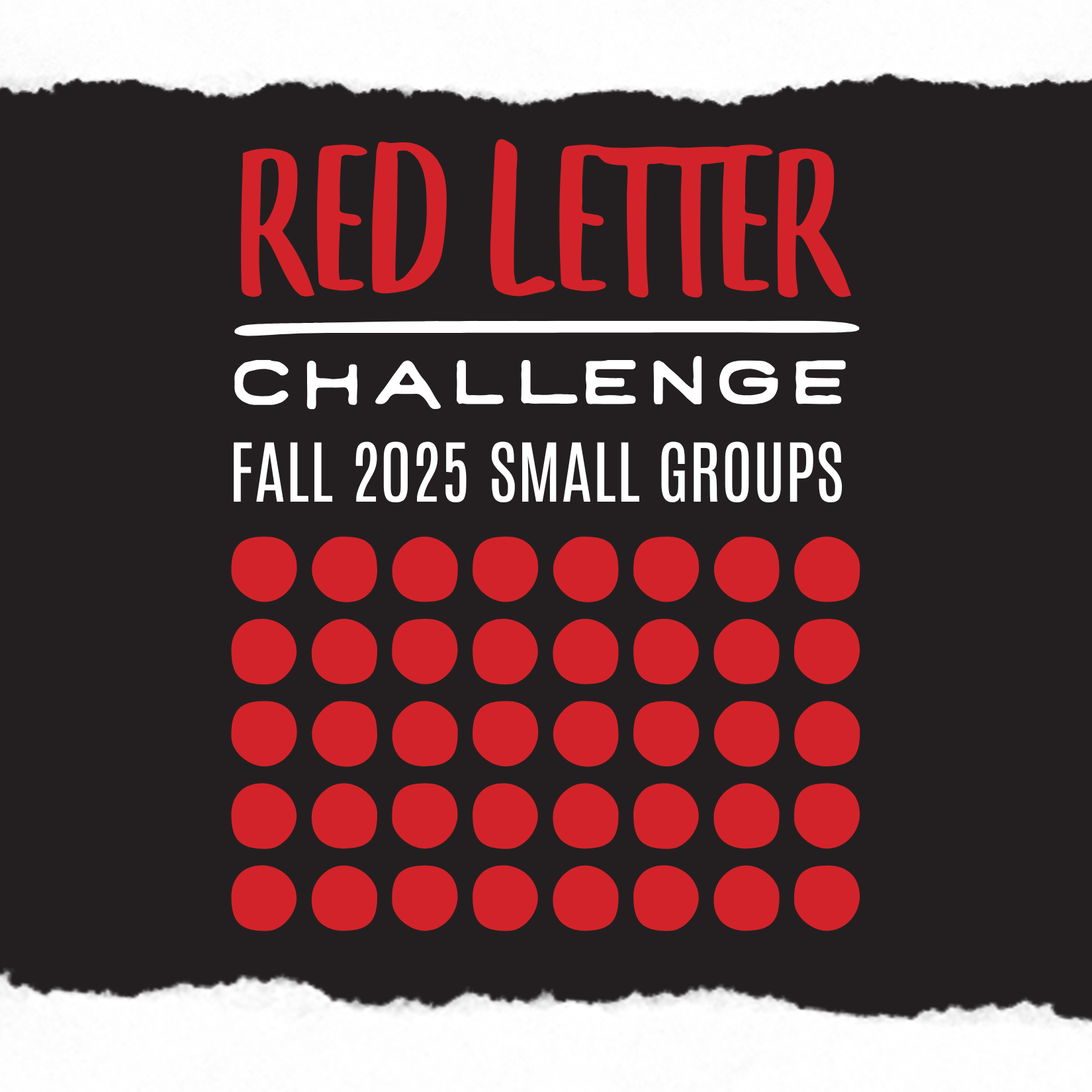 Red Letter Challenge Groups