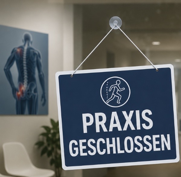 Praxisschließung am 11.06.2026 ab 11.30 Uhr bis einschließlich 12.06.2026