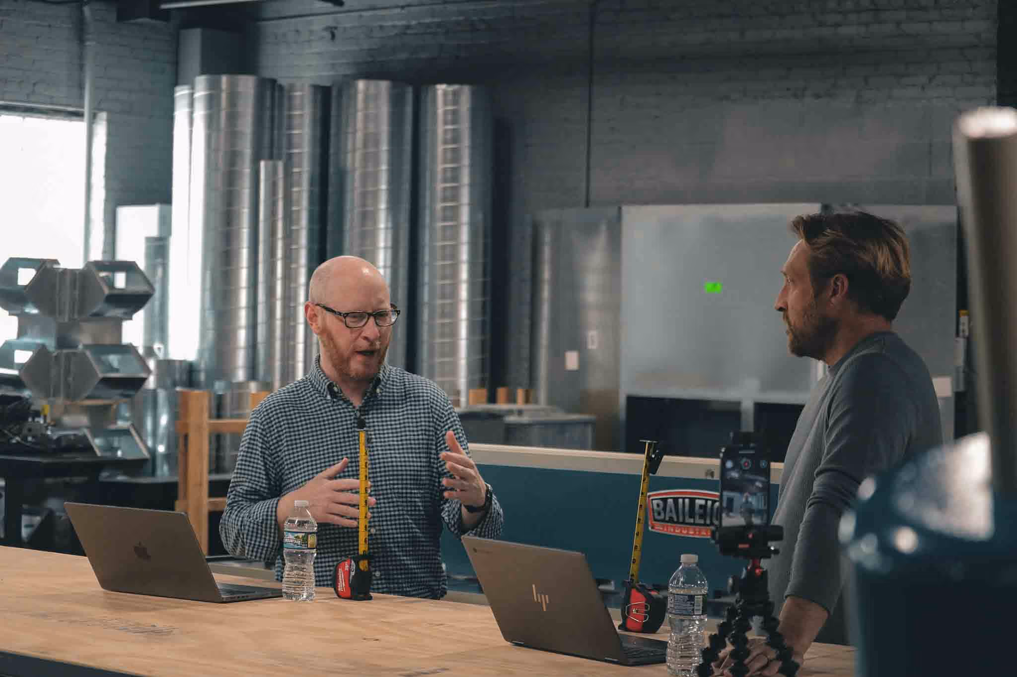 Bud Kerwin and Justin Fara in a conversation