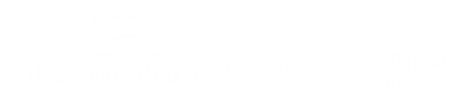 The Sherry Riano Team and Developer's Mortgage Company logo