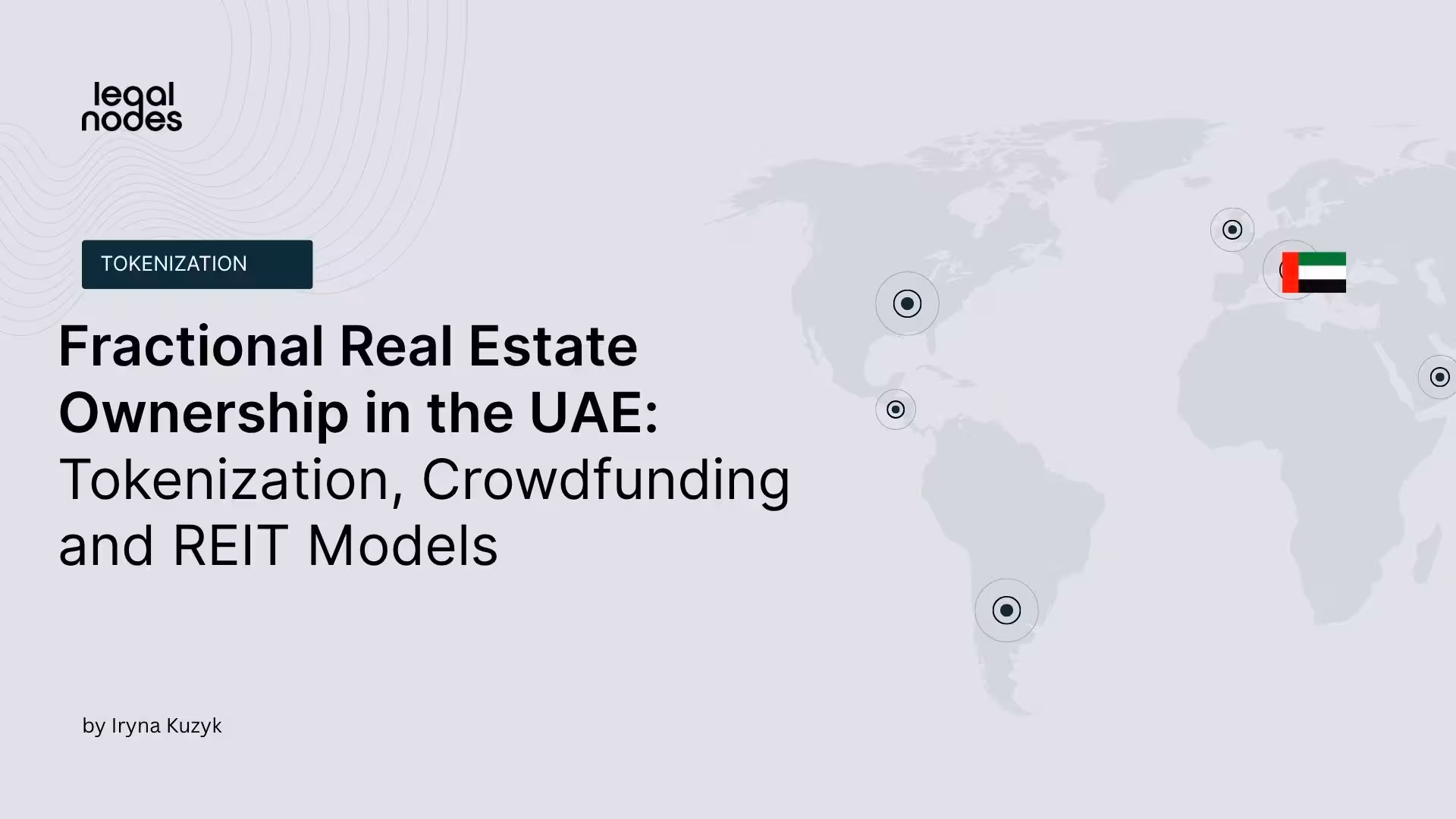 Fractional Real Estate Ownership in the UAE: Tokenization, Crowdfunding and REIT Models