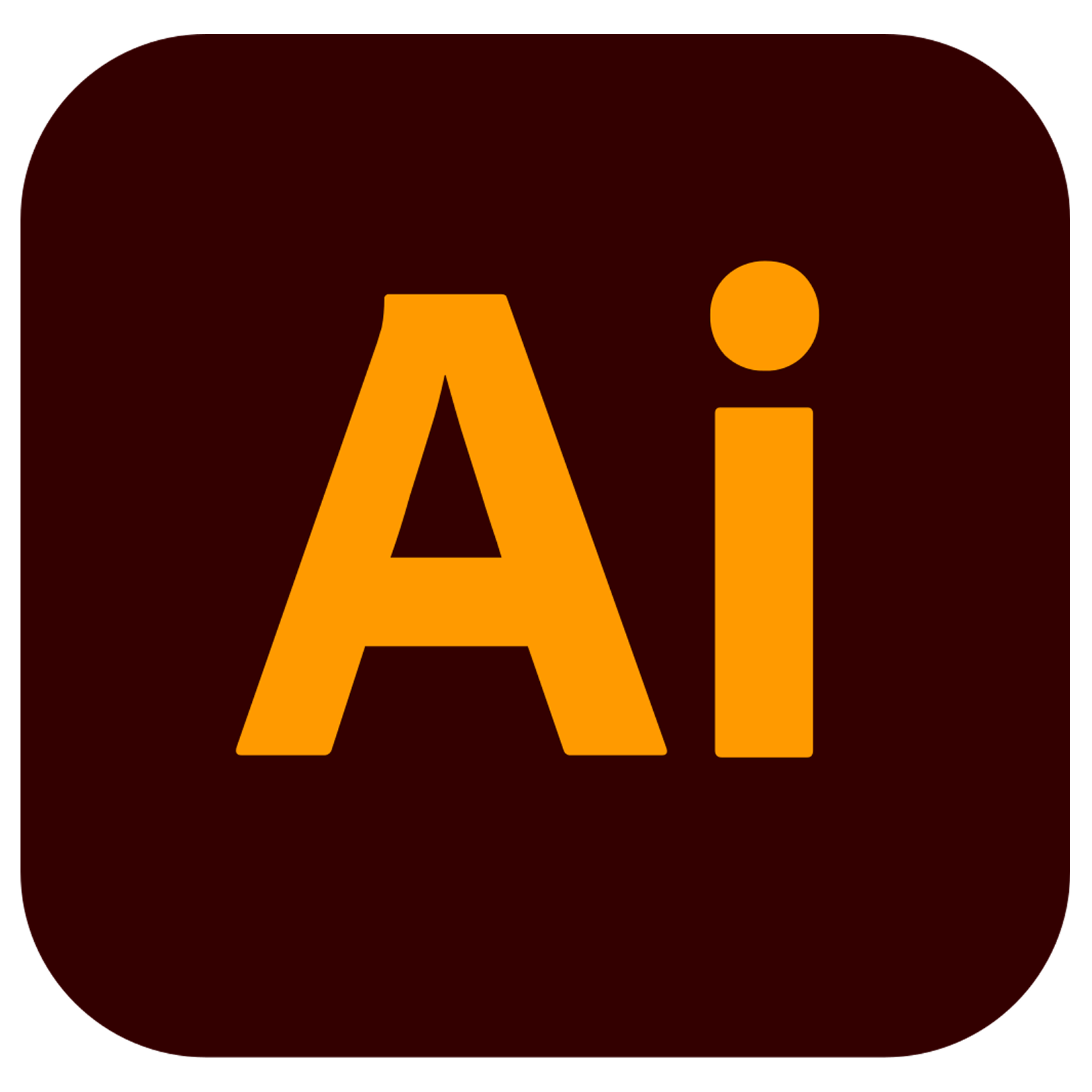 Adobe Illustrator logo.