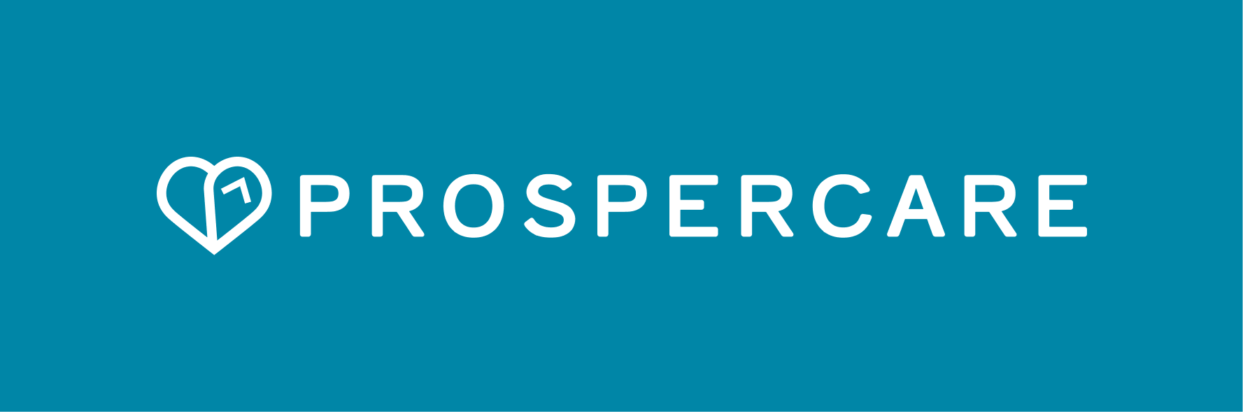 Prospercare logo on a dark background