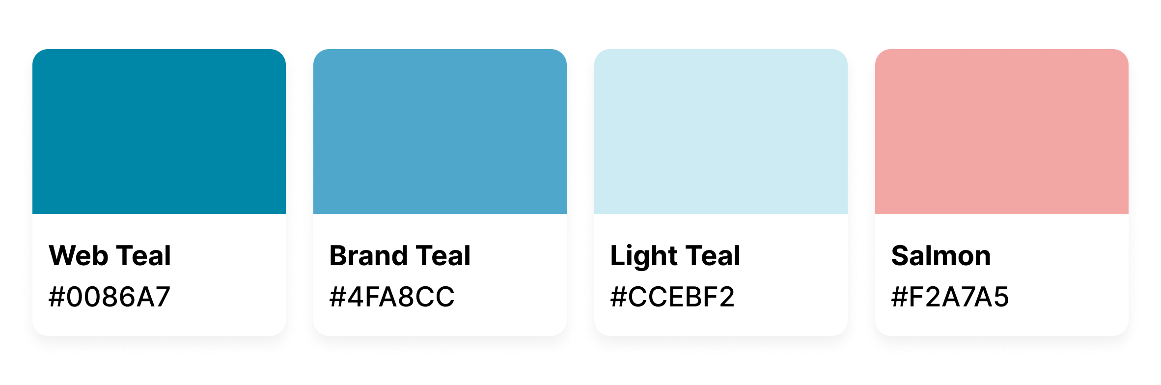 Brand refresh hex values