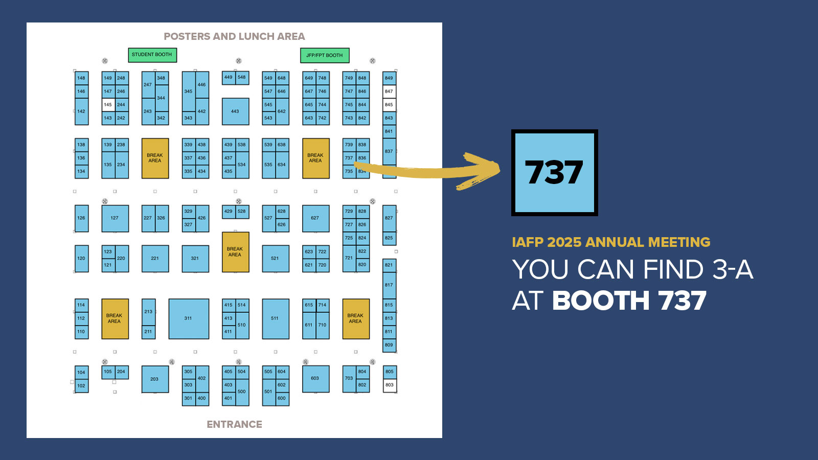 3-A Booth at IAFP 2025