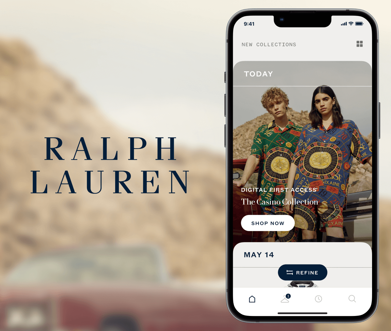 Ralph Lauren Mobile Ecommerce