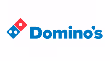 Domino's logo.