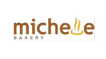 Michele Bakery logo with stylized steam rising from the letter 'l'.