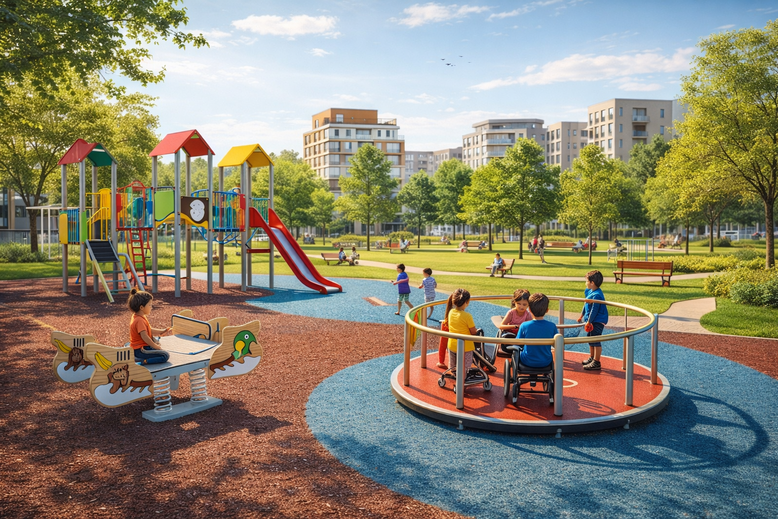 Council playground funding and budgeting