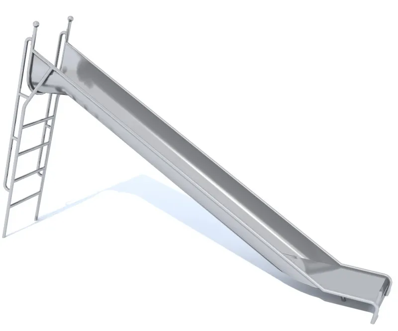 Freestanding Stainless Steel Playground Slide 1.6m