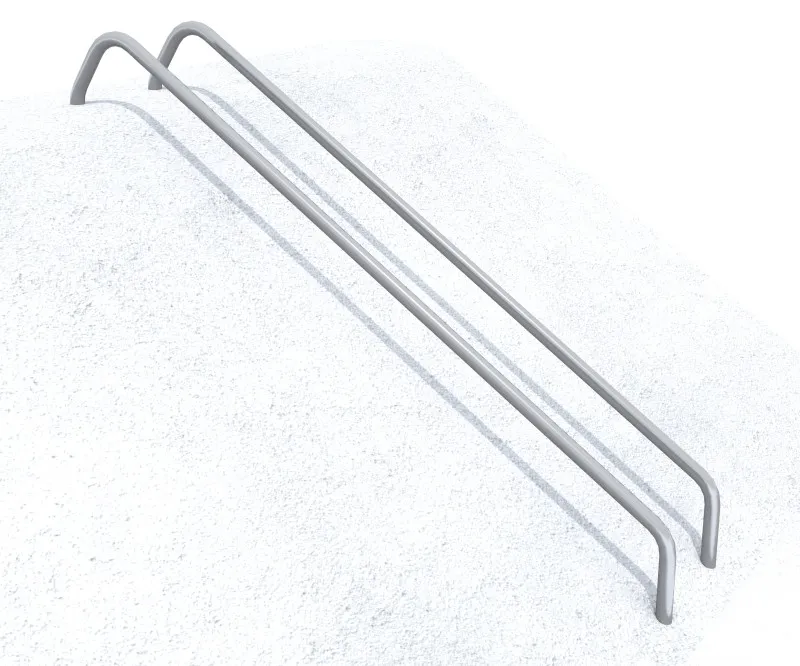 Embankment Rail Slide | Stainless Steel Hillside Slide for Natural Playgrounds UK