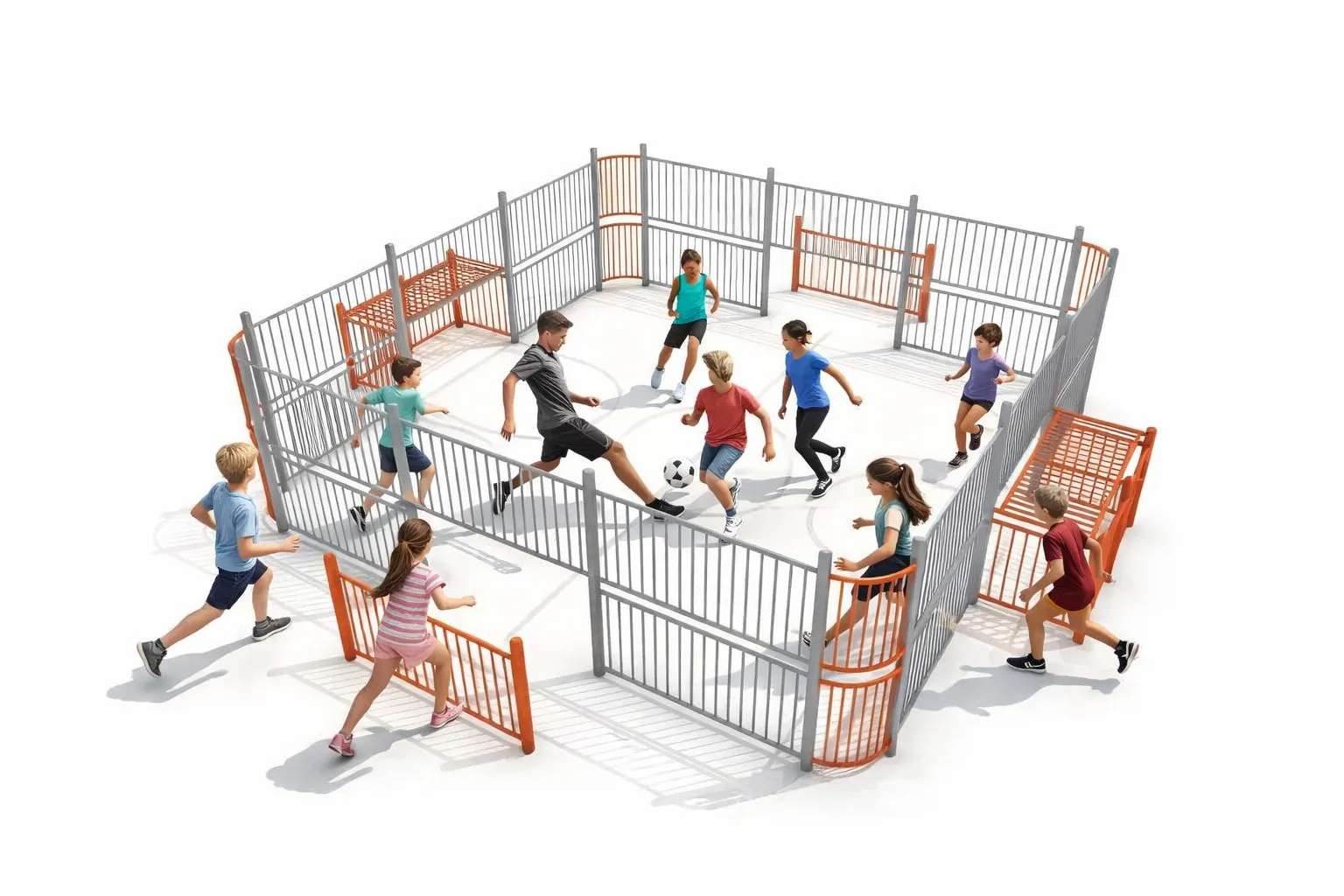 Compact MUGA | Small-Sided Multi Use Games Area for Schools & Housing UK