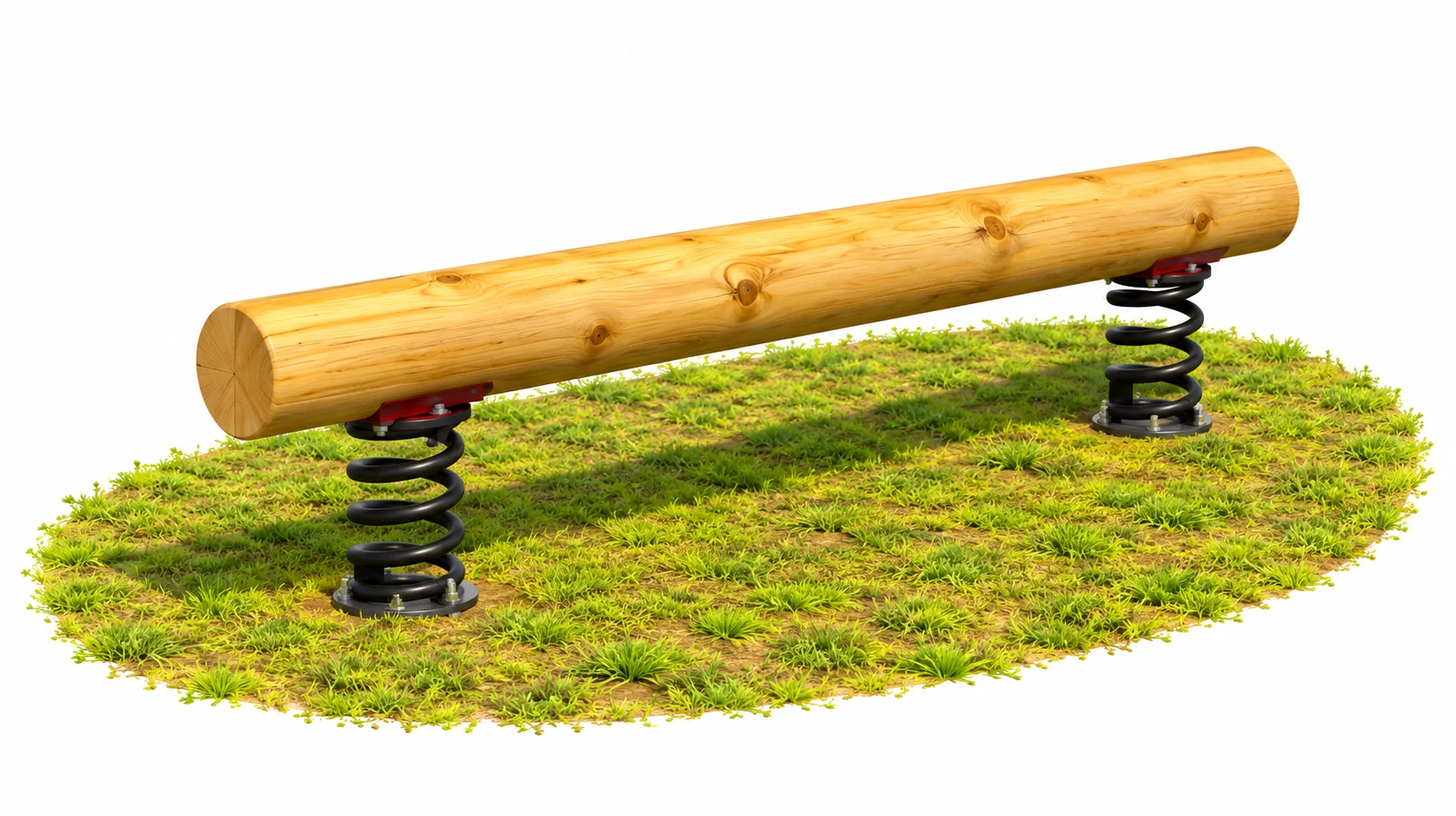 Robinia Spring Balance Beam | Wobble Trim Trail Element