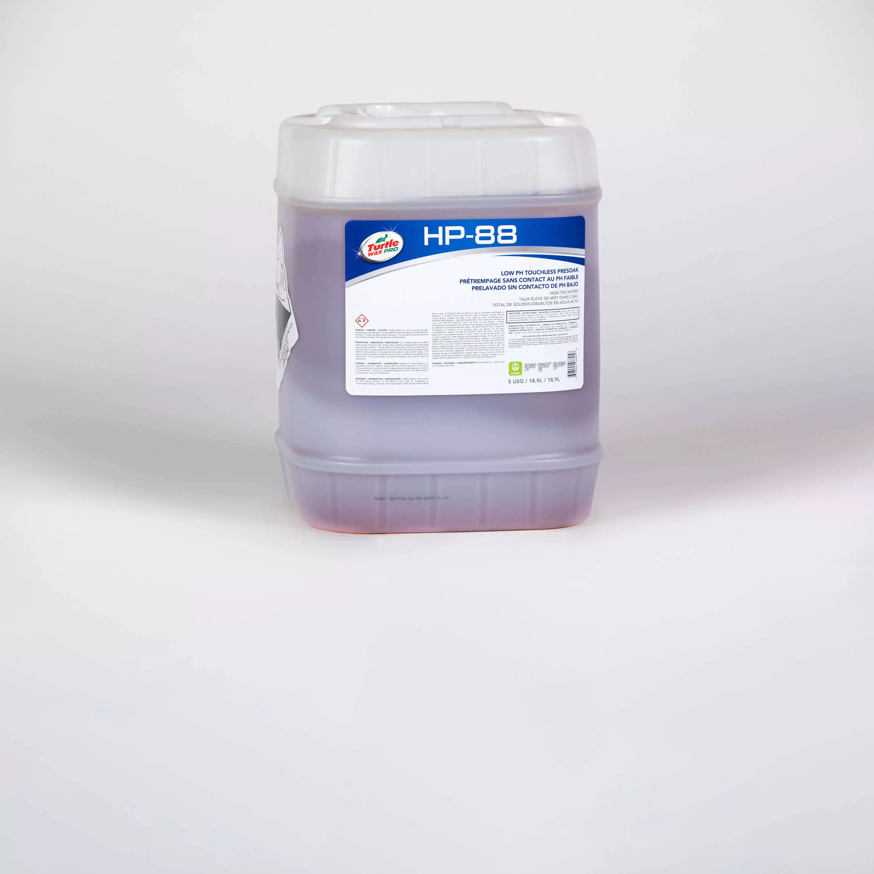 jug of low ph touchless presoak - hp 88
