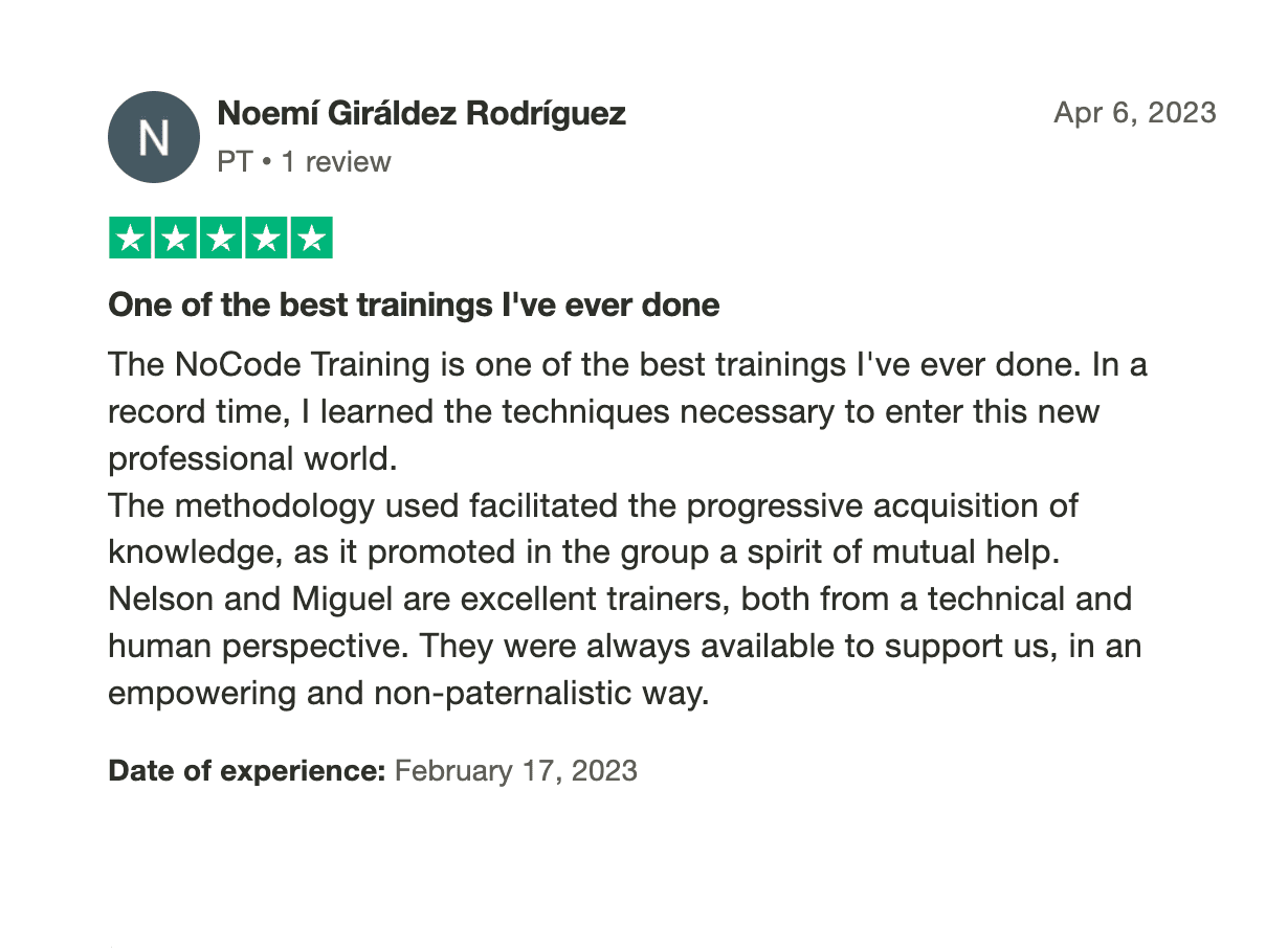 Testimonial Noemi Rodriguez